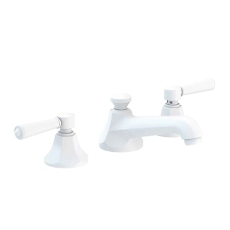 Newport Brass Widespread Lavatory Faucet in Matte White 1200-52
